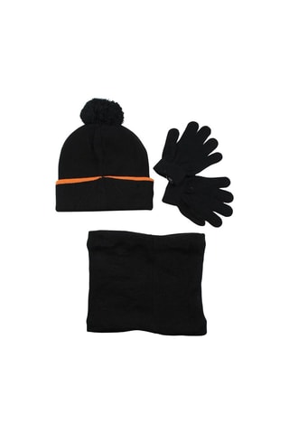 Conjunto de 3 piezas Naruto - Negro - Negro y naranja