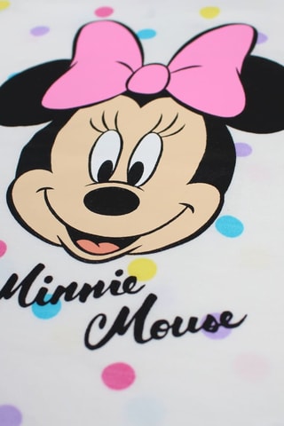 Camiseta Minnie Disney  - Blanco, negro, amarillo y rosa