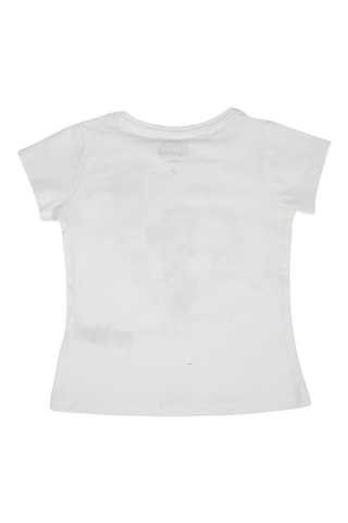 Camiseta Minnie Disney  - Blanco, negro y rosa