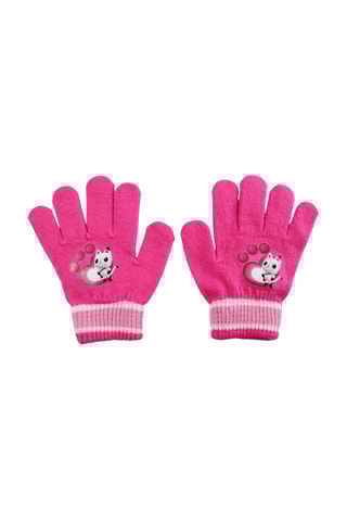 Gorro y guantes La casa de muñecas de Gabby  - Rosa