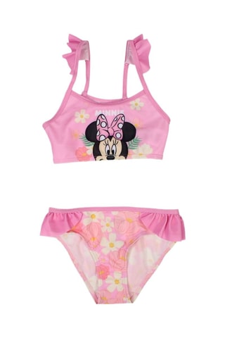 Bikini Minnie Disney - Rosa - Blanco, negro, amarillo y rosa