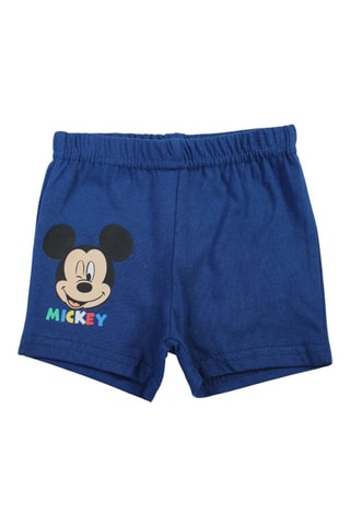 Polo y short Mickey Disney - Azul - Blanco, negro y azul