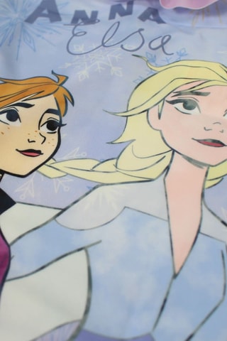 Bañador Anna y Elsa Frozen Disney - Violeta - Azul, amarillo, naranja y violeta