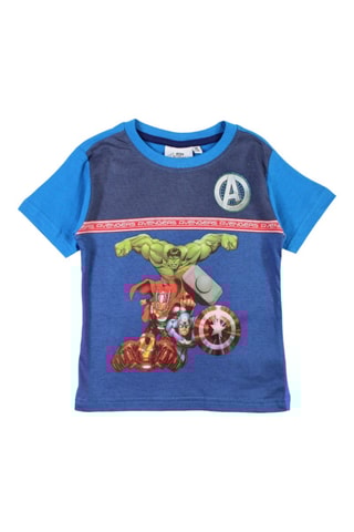 Camiseta Los Vengadores Marvel  - Azul