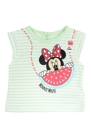 Conjunto de 2 prendas Minnie Disney - Verde y rosa - Verde y rosa