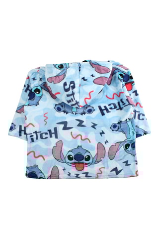 Poncho con capucha Stitch Lilo y Stitch Disney - Azul