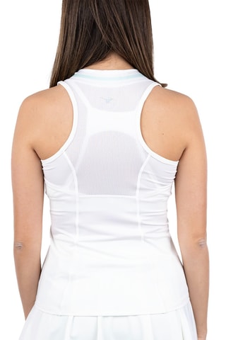 Camiseta de tirantes de entrenamiento - Blanco y negro