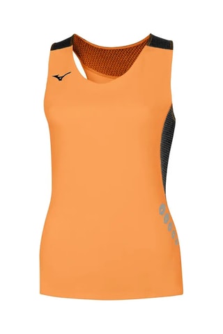 Camiseta de tirantes de running - Naranja