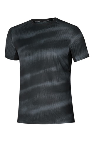 Hardloopshirt Tie and Dye - Zwart