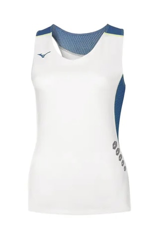 Camiseta de tirantes de running - Blanco