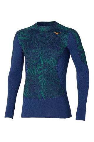 Camiseta - Azul marino y verde