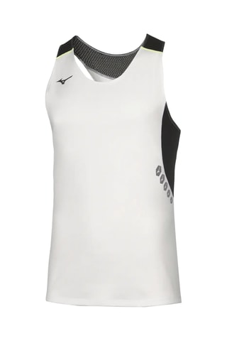 Camiseta de tirantes de running - Blanco