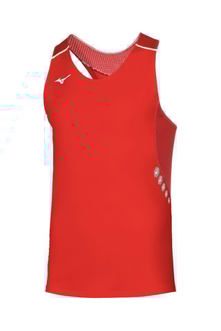 Camiseta de tirantes de running - Rojo