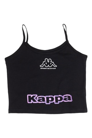 Camiseta de tirantes  - Negro y violeta