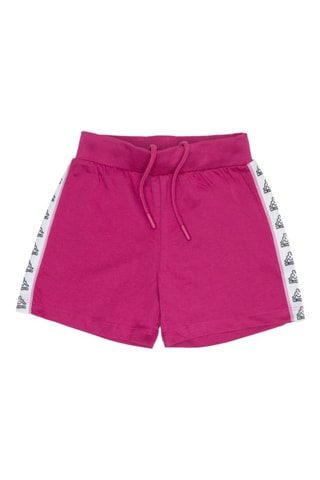 T-shirt en Short  - Wit, zwart en roze