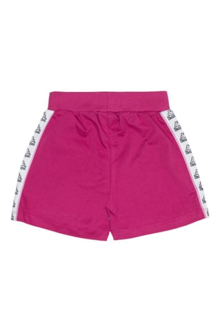 T-shirt en Short  - Wit, zwart en roze