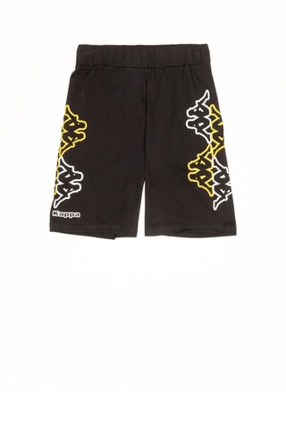 Camiseta de tirantes y short  - Blanco, negro y amarillo