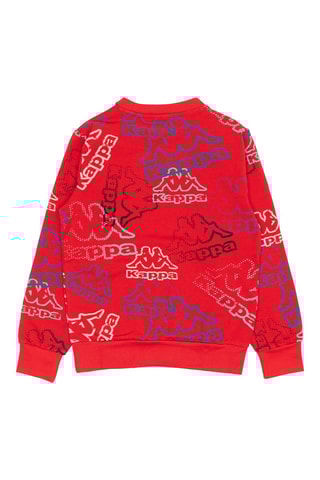 Sweat e calças - Branco, preto e vermelho