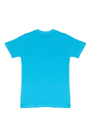 Camiseta - Blanco, negro y azul