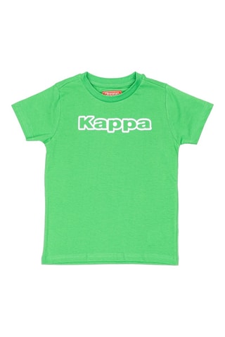 T-shirt e calções - Branco e verde