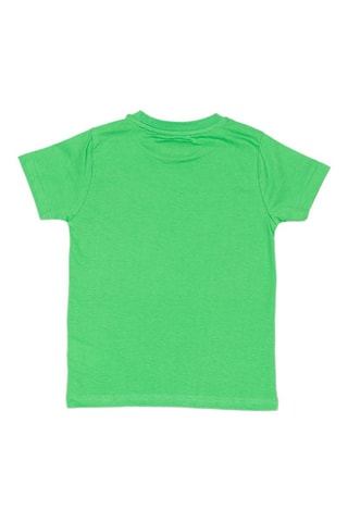 T-shirt e calções - Branco e verde