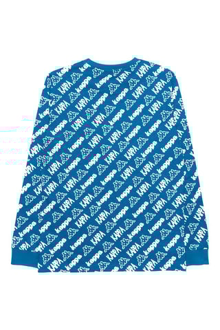 Camiseta - Blanco y azul