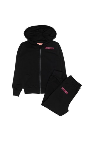 Sweat e calças - Branco e preto