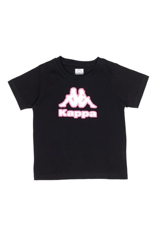 Camiseta - Negro y rosa
