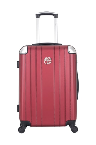 Maleta de cabina low cost y maleta mediana Amelie (XS/M) - 50/60 cm - Violeta