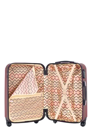 Maleta de cabina low cost y maleta mediana Amelie (XS/M) - 50/60 cm - Violeta