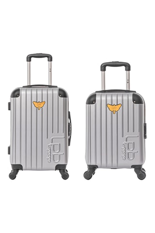 Maleta XXS y maleta mediana Marianne (XXS/S) - 46/55 cm - Gris