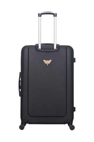 Maleta grande y vanity Hambourg - 75/23 cm - Negro