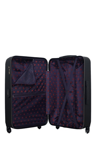 Maleta grande y vanity Hambourg - 75/23 cm - Negro