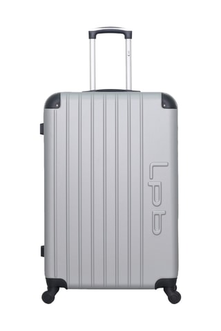 Juego de 2 maletas y vanity Hambourg (S/L/K) - 55/75/23 cm - Gris