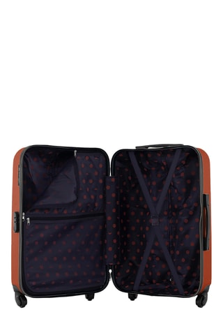 Maleta mediana Agata (M) - 65 cm - Naranja oscuro