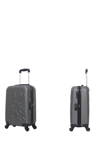 Valise cabine Eleonor (S) - 55 cm - Gris foncé