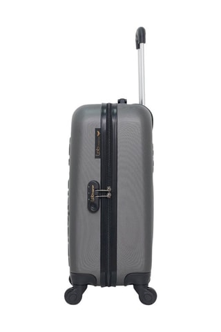 Valise cabine Eleonor (S) - 55 cm - Gris foncé