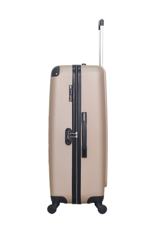 Maleta mediana y maleta grande Hambourg - 65/75 cm - Beige