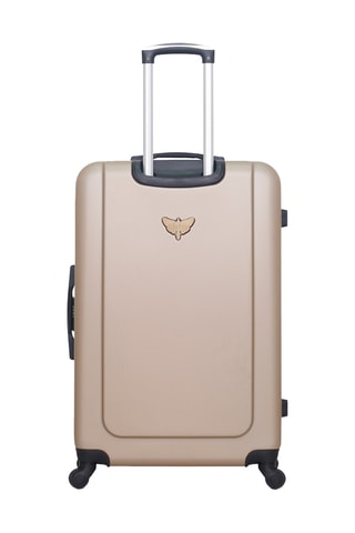 Maleta mediana y maleta grande Hambourg - 65/75 cm - Beige