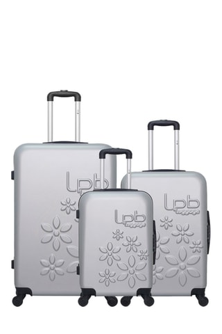 Juego de 3 maletas Eleonor - 55/65/75 cm - Gris