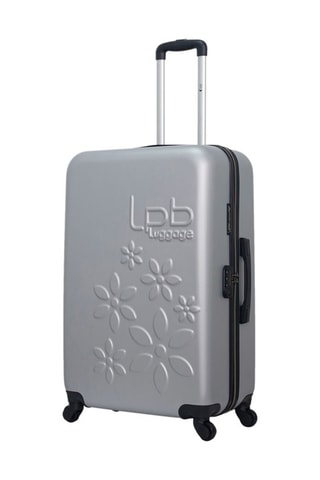 Maleta grande y maleta de cabina Eleonor - 75/60 cm - Gris