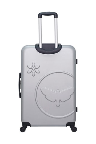 Maleta grande y maleta de cabina Eleonor - 75/60 cm - Gris