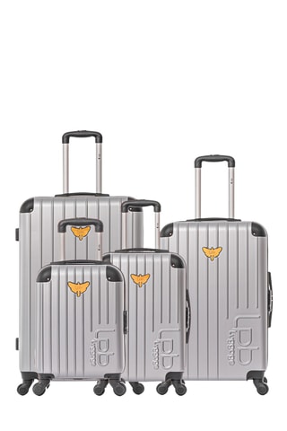 Juego de 4 maletas Marianne - 46/55/65/75 cm - Gris