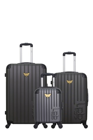 Juego de 3 maletas Marianne - 46/65/75 cm - Gris