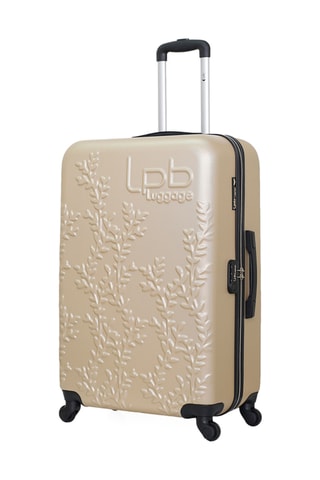 Juego de 3 maletas Nais - 46/65/75 cm - Beige