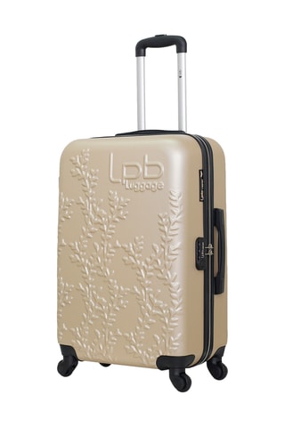 Maleta XXS y maleta mediana Nais - 46/65 cm - Beige