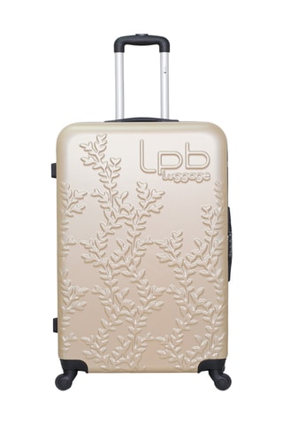 Maleta XXS y maleta grande Nais - 46/75 cm - Beige