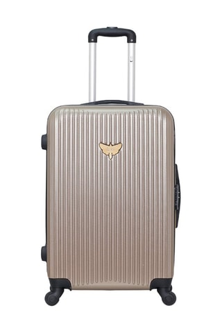 Maleta mediana Agata - 65 cm - Beige