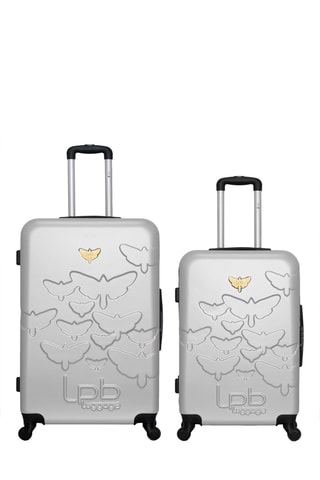 Maleta mediana y maleta grande Aelys (M/L) - 65/75 cm - Gris