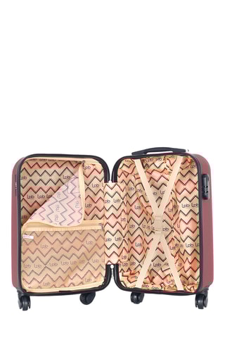 Maleta de cabina low cost y maleta grande Amelie-A (XS/L) - 50/70 cm - Violeta